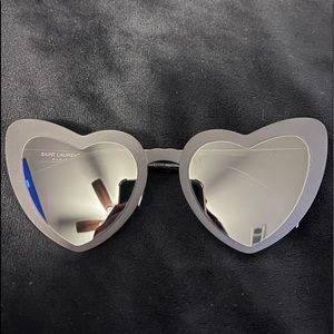 Yves Saint Laurent Heart sunnies.